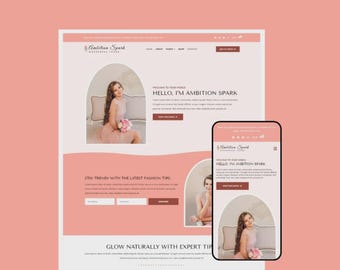 Ambition Spark – Tema WordPress Portfolio / Modello Elementor