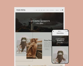 Pixie Petal – Tema WordPress WooCommerce / Modello per negozio online Elementor