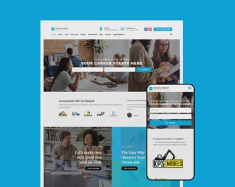 Agencias de contratación – Tema Elementor de WordPress / Plantilla para publicación de empleo