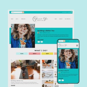 Glimmer Glow – WordPress Theme | Blog Template
