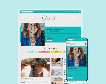Glimmer Glow – Tema WordPress / Modello di blog