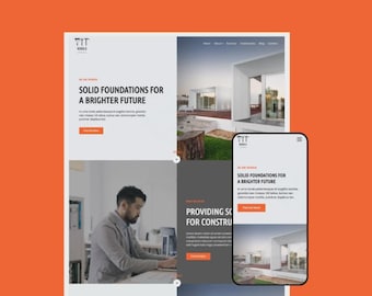 Rebuild – Construction WordPress Theme | Elementor Template