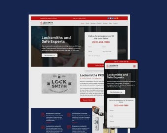 Locksmith Pro – Locksmith WordPress Theme | Elementor Template