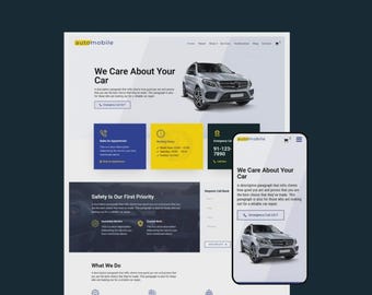 Automobile Pro – Tema de WordPress para automóviles / Plantilla Elementor