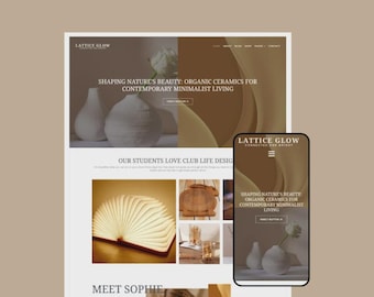 Lattice Glow – Tema WordPress per blog / Modello Elementor