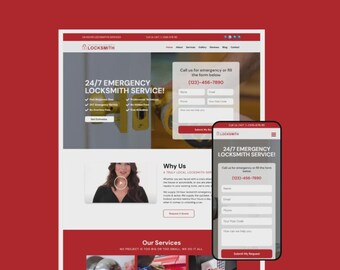 Locksmith WordPress Theme | Elementor Template