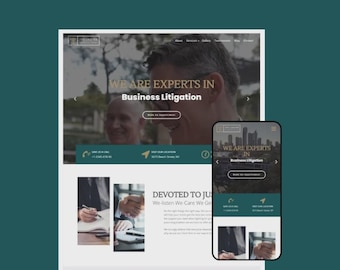 Lawyer WordPress Theme | Elementor Template