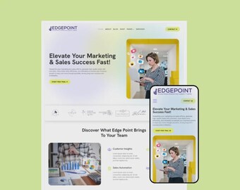 Edge Point – Tema WordPress per il marketing / Modello Elementor