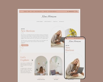 New Horizon – WordPress Theme | Blog & Shop Template