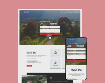 Reisebüro WordPress Theme | Elementor Template