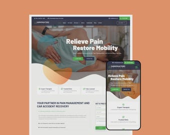 Tema WordPress per chiropratici / Modello Elementor