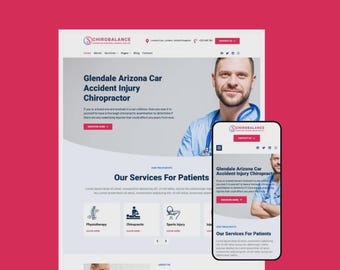 Chirobalance – Tema WordPress per chiropratica / Modello Elementor