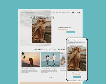 Freedom Blueprint – Tema per blog WordPress veloce / Modello Elementor