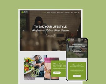 Lose Weight – Fitness Nutrition WordPress Theme | Elementor Template