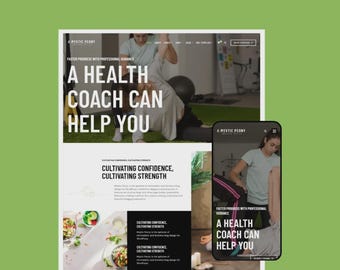 Mystic Peony – Tema WordPress per la cura di sé / Modello Elementor