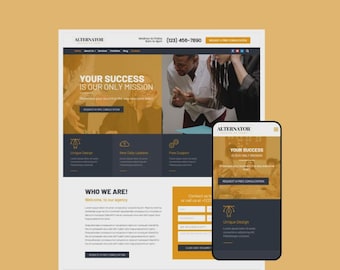 Alternator – Tema WordPress multiuso / Modello Elementor