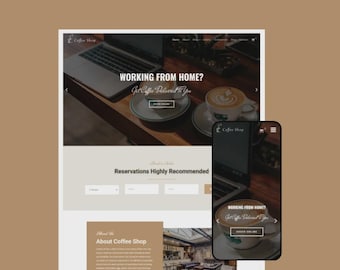 CoffeeShop Pro – Coffee Shop WordPress Theme | Elementor Website Template