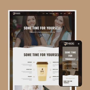 Cafeteria WordPress Theme | Elementor Website Template for Cafeteria