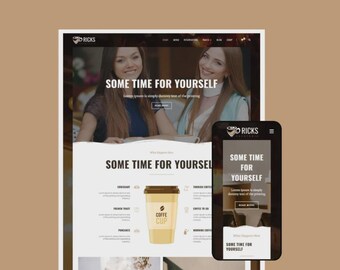 Cafeteria WordPress Theme | Elementor Website Template for Cafeteria