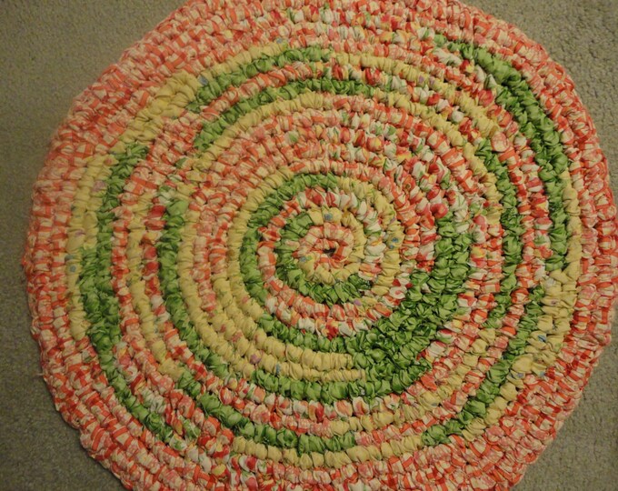 Toothbrush Rag Rug Etsy