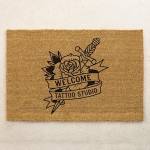 Tattoo Doormat - Etsy
