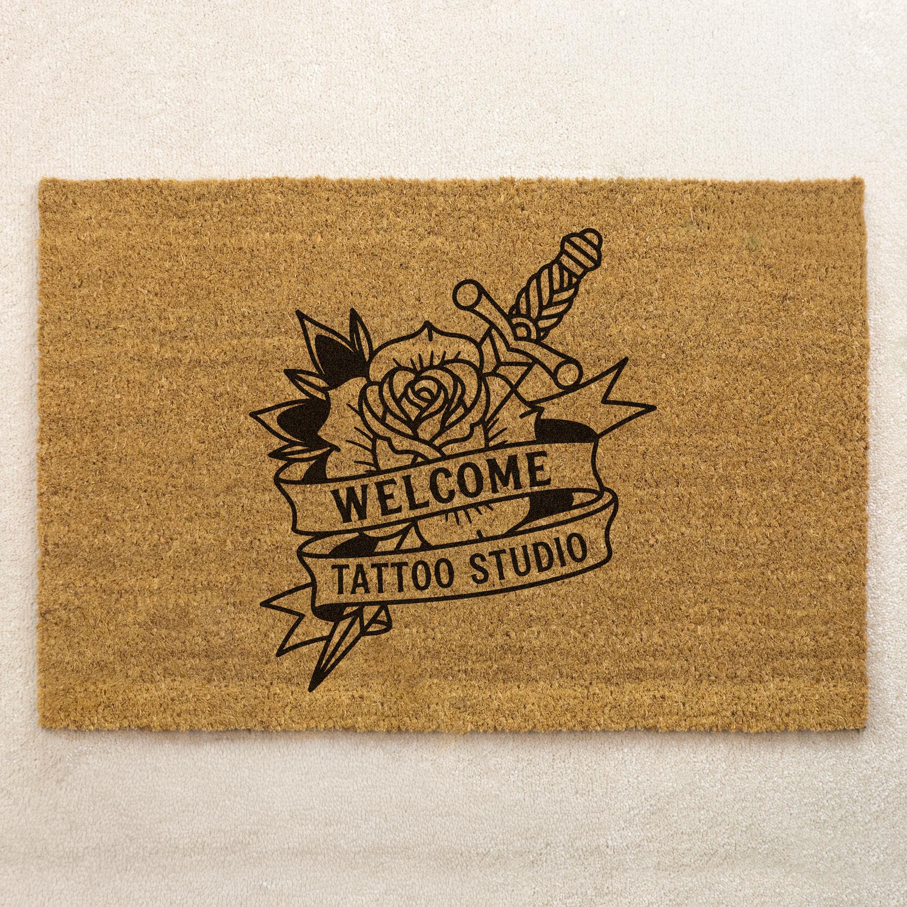 Tattoo Doormat - Etsy
