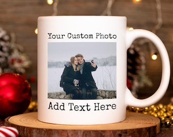 Custom Mug Personalized Photo & Text Coffee Mug Add your Logo Photo Mug with Personalized Image and text Ceramic 11-15oz Mug Customized Gift