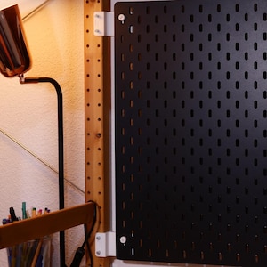 SKÅDIS Pegboard Mounting Kit for IKEA IVAR – No Drilling, Modular & Load-Bearing