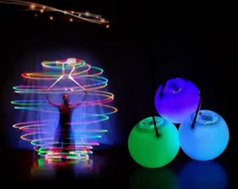 LED Poi Balls | Multicolour | 27