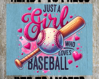 Just a Girl Baseball Ready to Press:  Basketball Sport Heat Transfer, Game Day Team