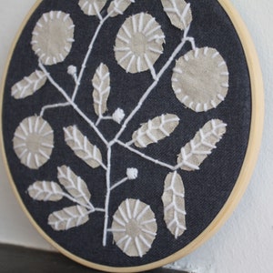 7'' Modern Embroidery by Project Sarafan. Wall Hanging. Tree of Life. Made to order image 3