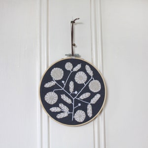 7'' Modern Embroidery by Project Sarafan. Wall Hanging. Tree of Life. Made to order image 7
