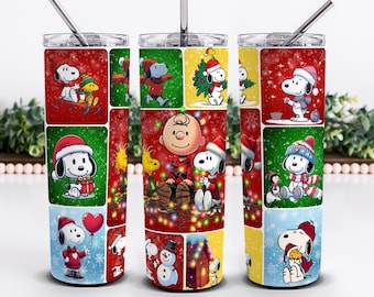 Cartoon Tumbler Wrap, 20oz Christmas Wrap, Cartoon PNG Digital Sublimation Design