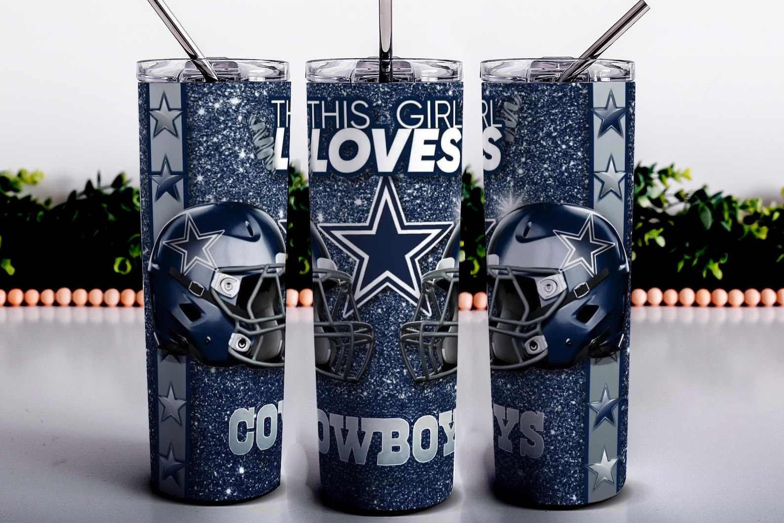 Cowboys Tumbler PNG Design, 20oz Sports Team Sublimation Digital ...