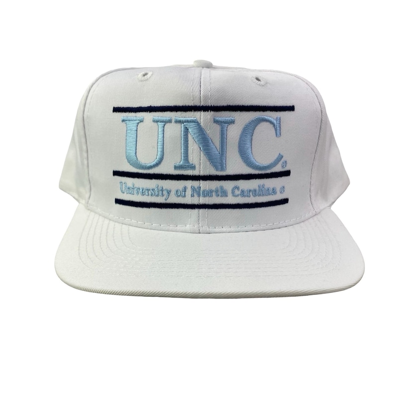 Vintage UNC universiteitshoed uit de jaren 90 North Carolina Tar Heels afbeelding 1
