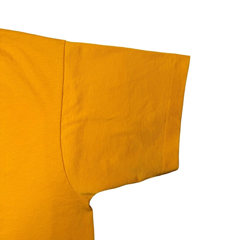 Vintage 80s Camp Osito Rancho - Angels Girl Scouts yellow shirt LARGE image 4