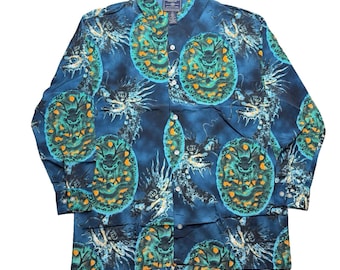 Vintage 2000s Y2K American Eagle Outfitters long sleeve abstract shirt LARGE