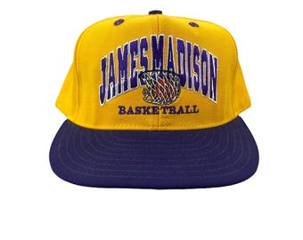 Vintage 90er Jahre James Madison ducs JMU College Basketball Hut