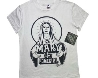 Vintage 2000s Y2K Teenage Millionaire x Mary is my homegirl shirt -MEDIUM