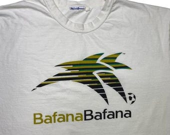 Vintage South Africa Bafana soccer futbol shirt XXL