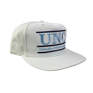 Vintage UNC universiteitshoed uit de jaren 90 North Carolina Tar Heels afbeelding 2