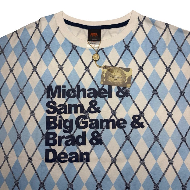 Vintage Undercrown UNC North Carolina Tar Heels Jordan college basketball shirt image 1