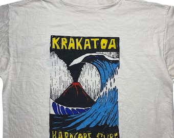Vintage Bali Indonesia surfing surf shirt