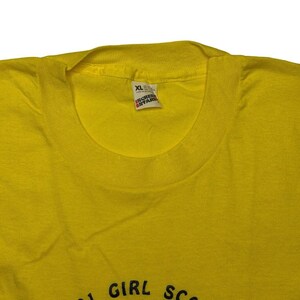 Vintage 90s 1991 Girl Scouts cookie cook off shirt XL (see measurements) image 3