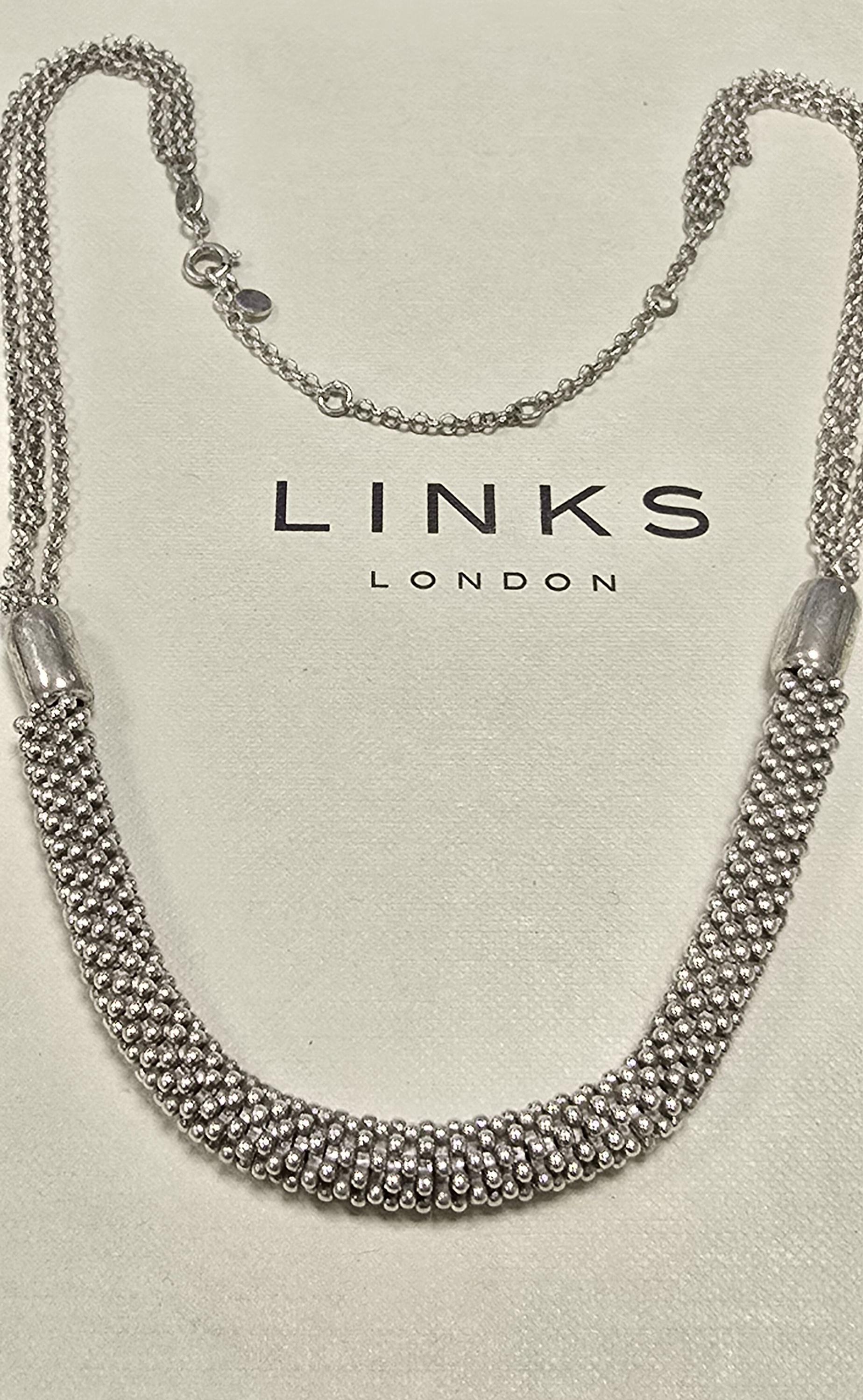 LINKS LONDON シルバー ネックレス Links london necklace - Etsy 日本