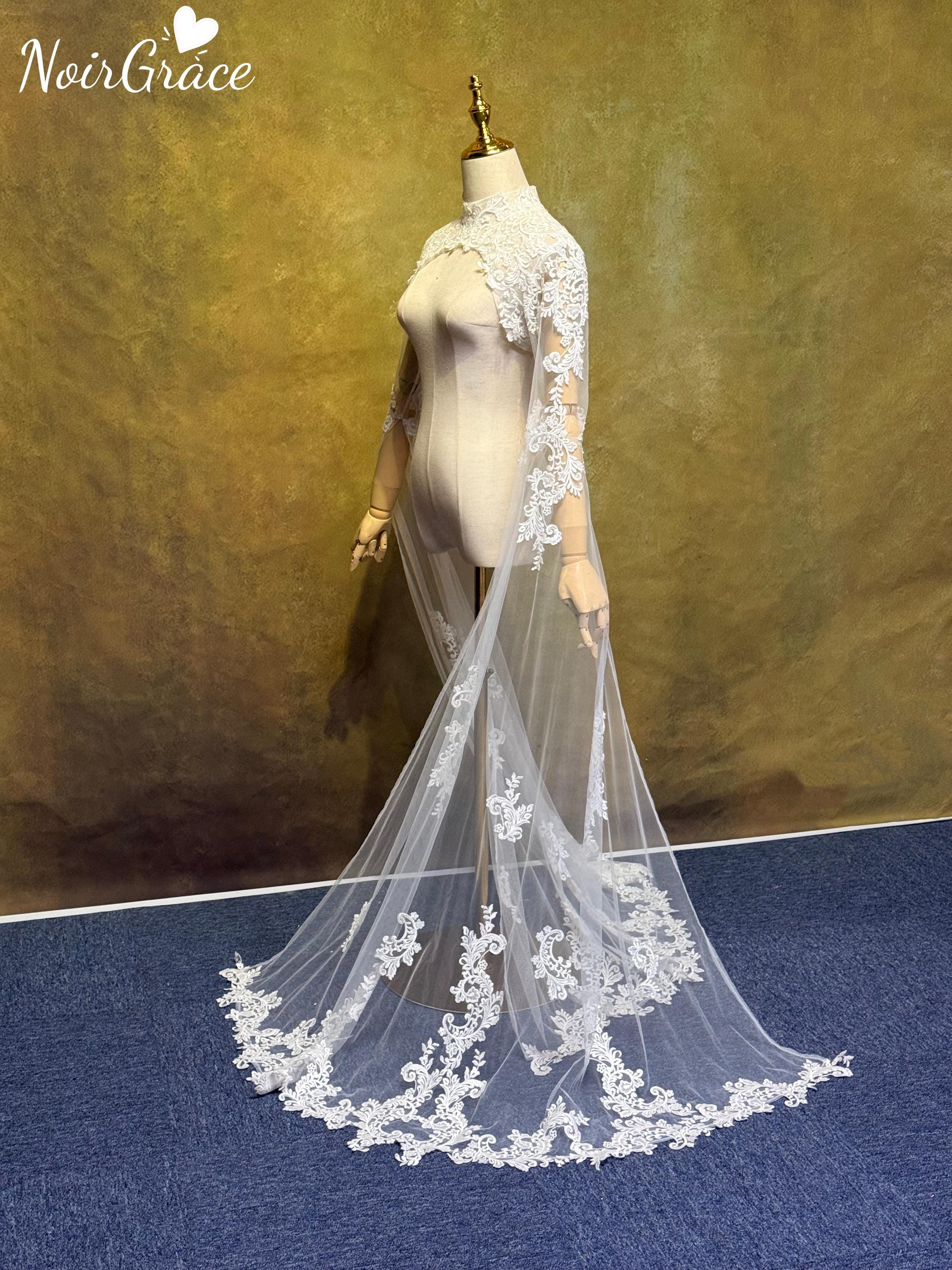 chinese dress ladies Eva Fashion 5300 Long Floral Lace A Line Wedding Dress main image 1