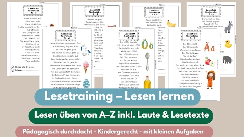Reading Practice for Grades 1-2 | Learning to Read A-Z | Sounds ...