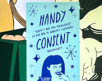 Handy Consent Booklet | Pleasure Centered Sex Education Workbook Zine