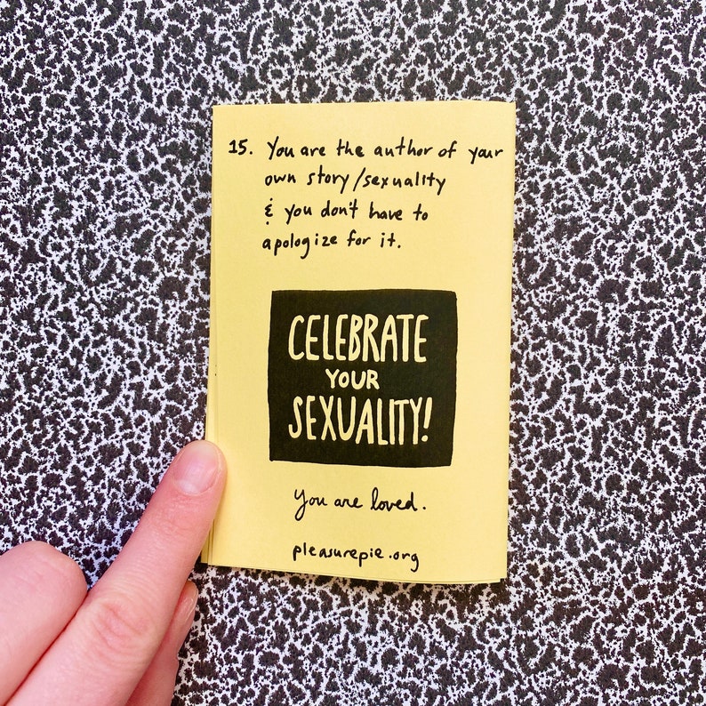 A Few Things Everyone Should Know About Sex Zine | Feminist Sex Education Sex-Positive Zine image 5
