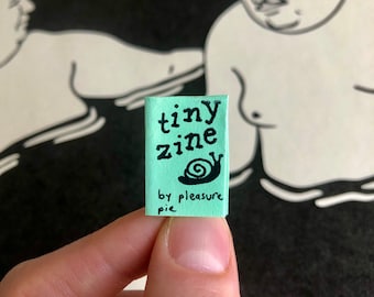 Tiny Zine | Zine about making things and starting projects, creativity zine, artist zine